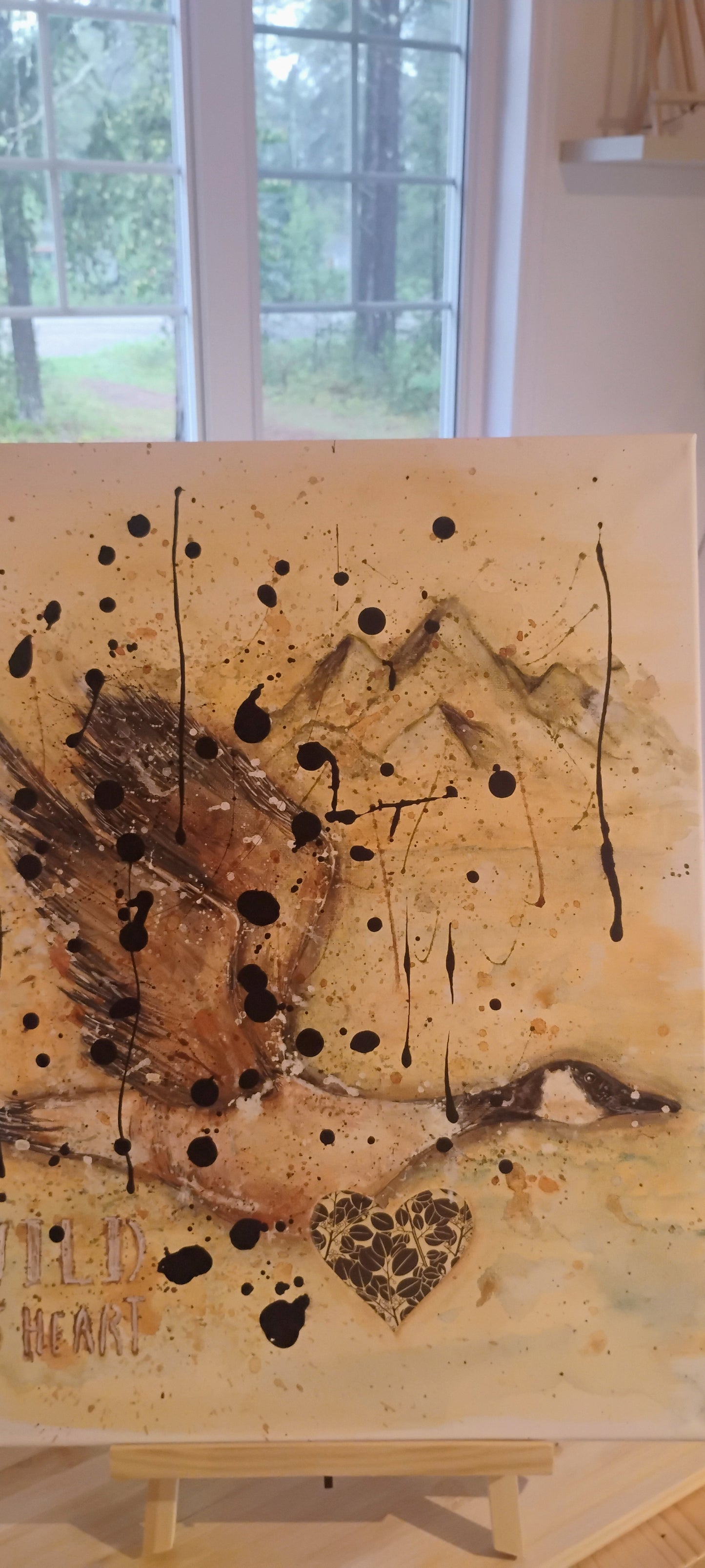 Toile ''L'appel du Nord ''